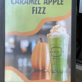 Advertisement for the Seasonal Special.