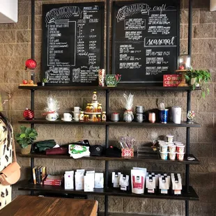 Holiday menu