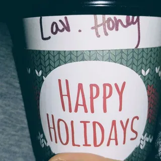 Lavender Honey Latte