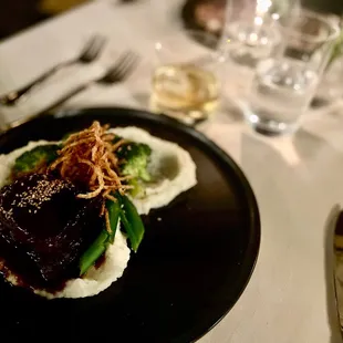 Grilled filet mignon