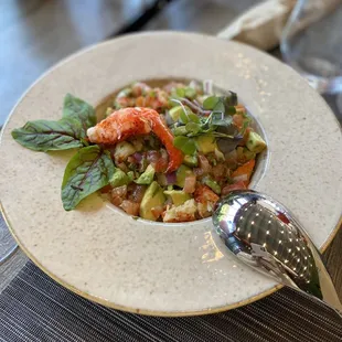 Lobster guacamole