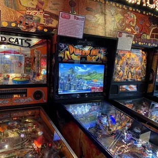 Pin ball machines