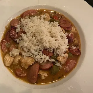 Gumbo, Chicken & Sausage