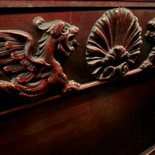 Bar wood decoration