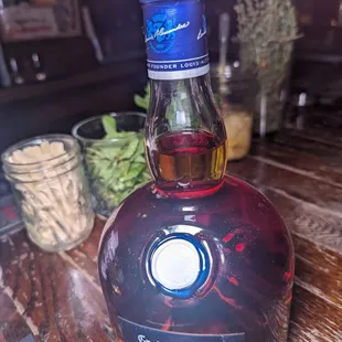 Personal bottle of Grand Marnier