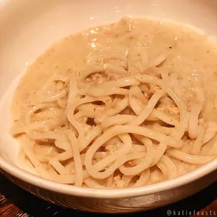 Bucatini carbonara (special)