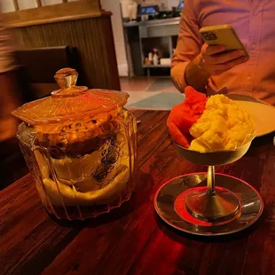 1/5 cookie Sorbet and gelato