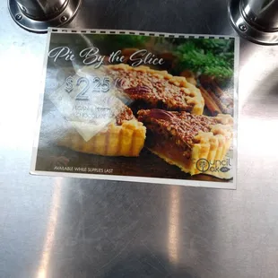 One Fire Casino Desert Menu