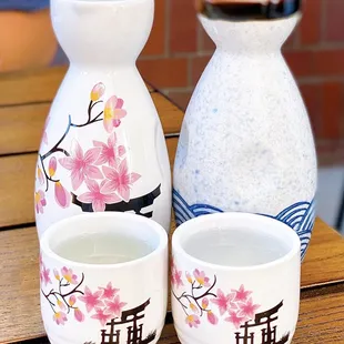 Shiratake Jozen Junmai Gingo &quot;White&quot;, Niigata ($8) &amp; Maroboshi Junmai Gingo &quot;Nakao&apos;s Secret&quot;, Hiroshima ($10)