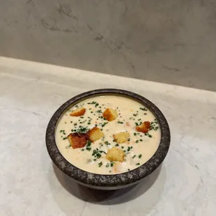 Clam chowder