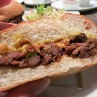 Pulled Duck Sandwich