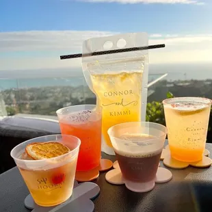 Specialty drinks for our party