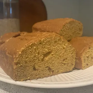 Yummy , moist pumpkin bread , &apos;Tis the season!