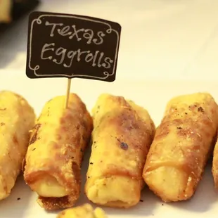 Texas Egg Rolls with Jalapeno Jelly