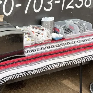 Condiments available