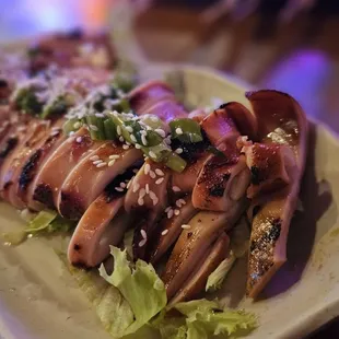 Grilled squid. Solid choice.