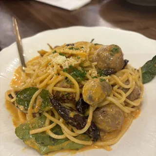 Tom Yum Sauce Spaghetti