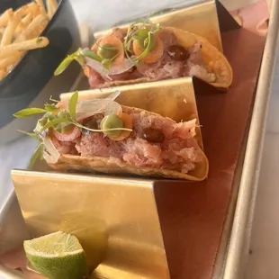 Tuna Taco Tartar