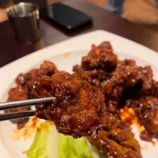 O13. Boneless Sweet &amp; Spicy Fried Chicken