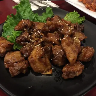 O15. Boneless Soy-Garlic chicken