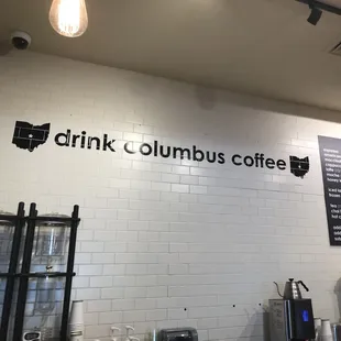 One Line Coffee in the Huntington bldg