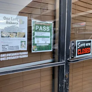 It's Wednesday, thought they are open til 6pm! :(