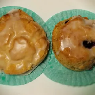 Coconut pineapple and  Blueberry orange scones