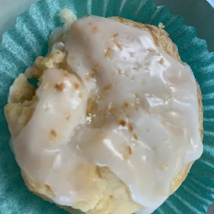 Pineapple coconut scone $3