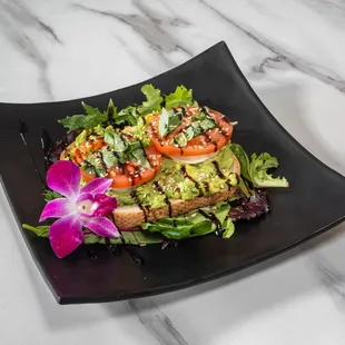 Avocado Toast Caprese Style