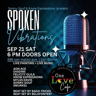 Monthly Open Mic Party!!!