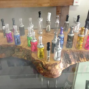 Different Colors and Sizes of Tanks.