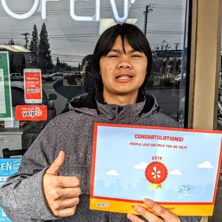 Taro Milk Tea (YELP)