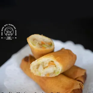 Garlic shrimp spring toll