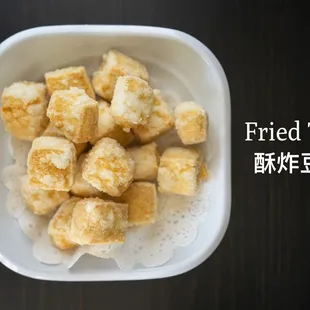Fried tofu