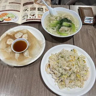 Shrimp & Pork Wonton Udon w.Spicy Sauce(4)