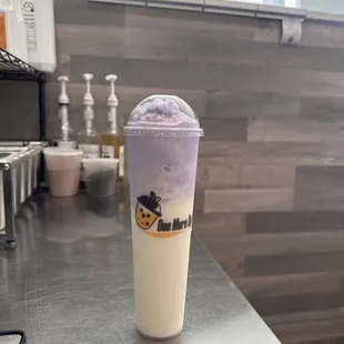 a cup of boba tea