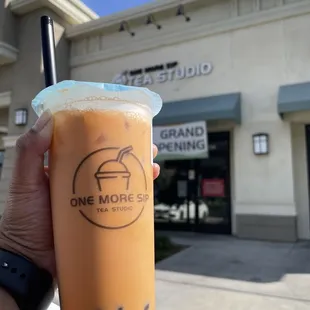 Brown Sugar Boba Milk Tea