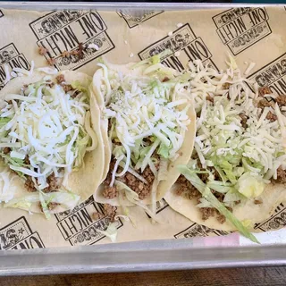 American Style Tacos - 3 Tacos