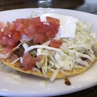 Ground Beef Tostada