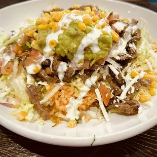 Steak burrito bowl