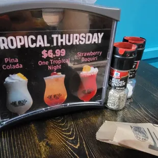 Thursday night specials