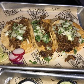 Mexican Style Tacos - 3 Tacos