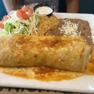 Chimichanga Plate