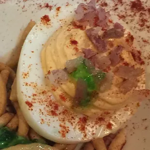 Pimento Cheese Deviled Eggs