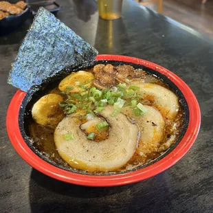 Spicy Black Garlic Tonkotsu