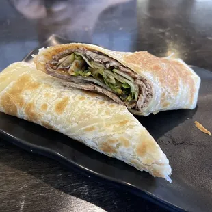 Spicy Beef Wrap