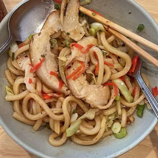 Shrimp Udon Noodles