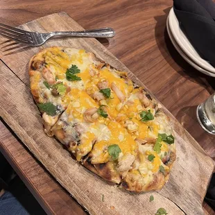 Chicken flatbread