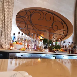 a man sitting at the bar