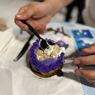 dessert, food